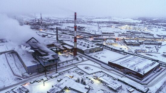 "Кольская ГМК" в Мончегорске