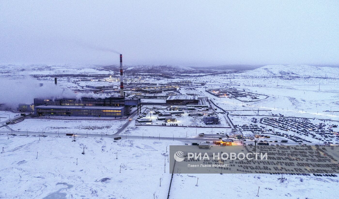 "Кольская ГМК" в Мончегорске