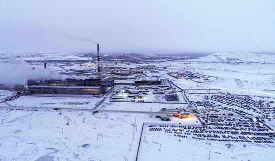 "Кольская ГМК" в Мончегорске