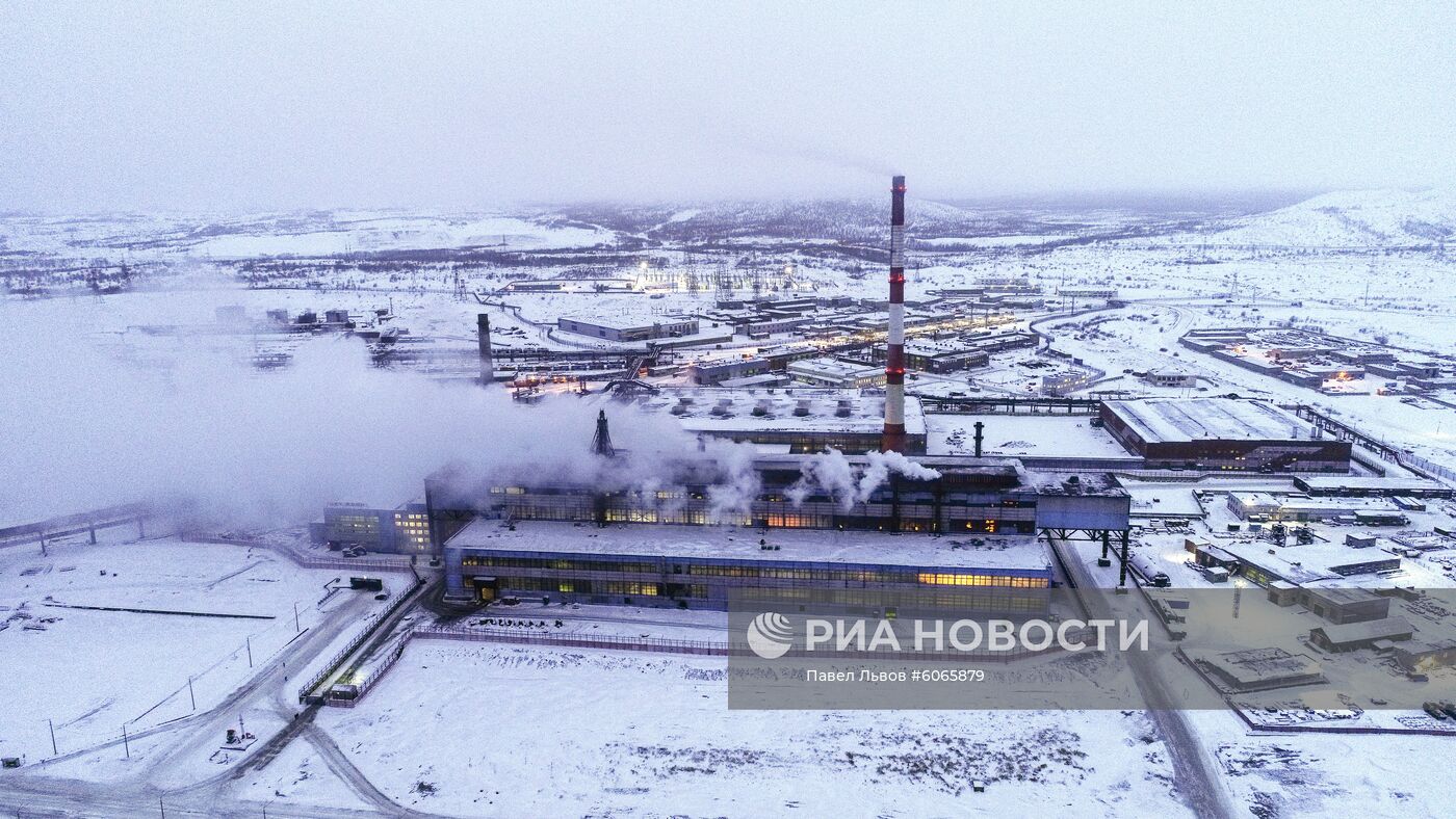 "Кольская ГМК" в Мончегорске