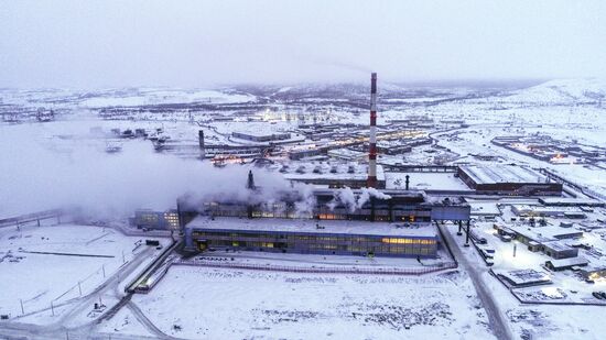 "Кольская ГМК" в Мончегорске