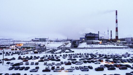 "Кольская ГМК" в Мончегорске