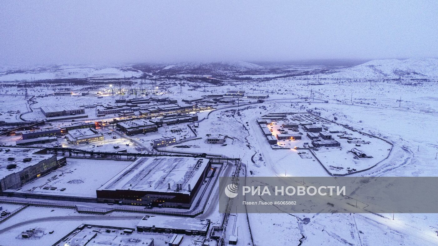 "Кольская ГМК" в Мончегорске