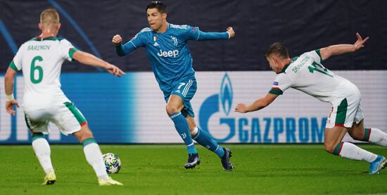 Футбол. Лига чемпионов. Матч "Локомотив" - "Ювентус"