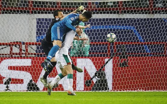 Футбол. Лига чемпионов. Матч "Локомотив" - "Ювентус"