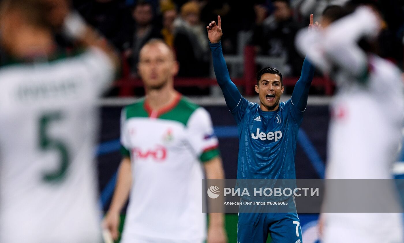 Футбол. Лига чемпионов. Матч "Локомотив" - "Ювентус"