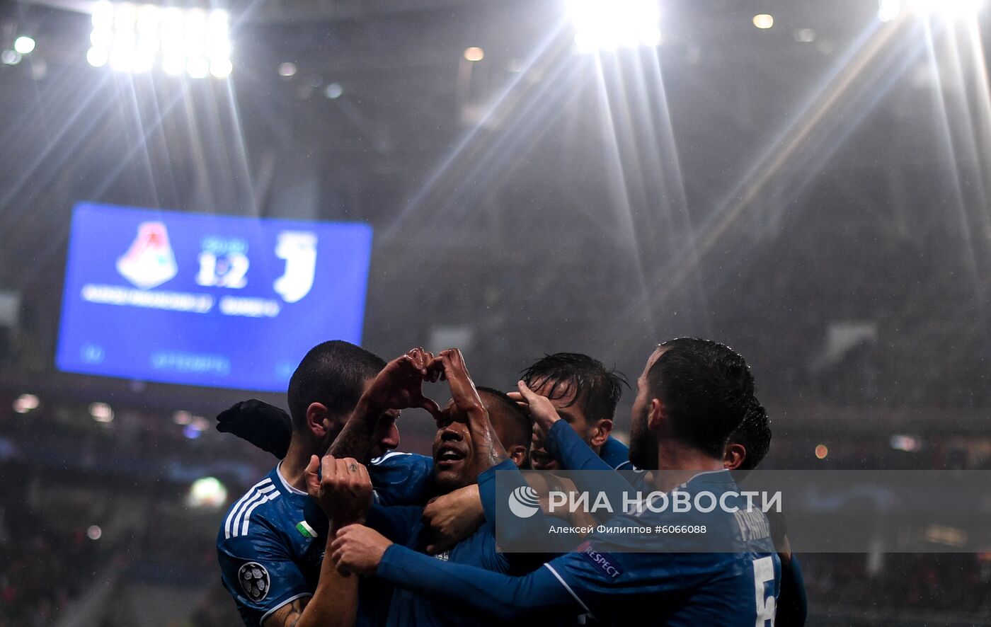 Футбол. Лига чемпионов. Матч "Локомотив" - "Ювентус"