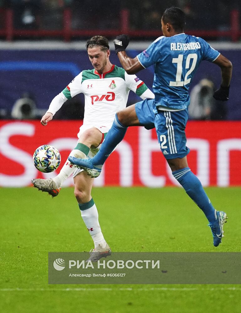 Футбол. Лига чемпионов. Матч "Локомотив" - "Ювентус"