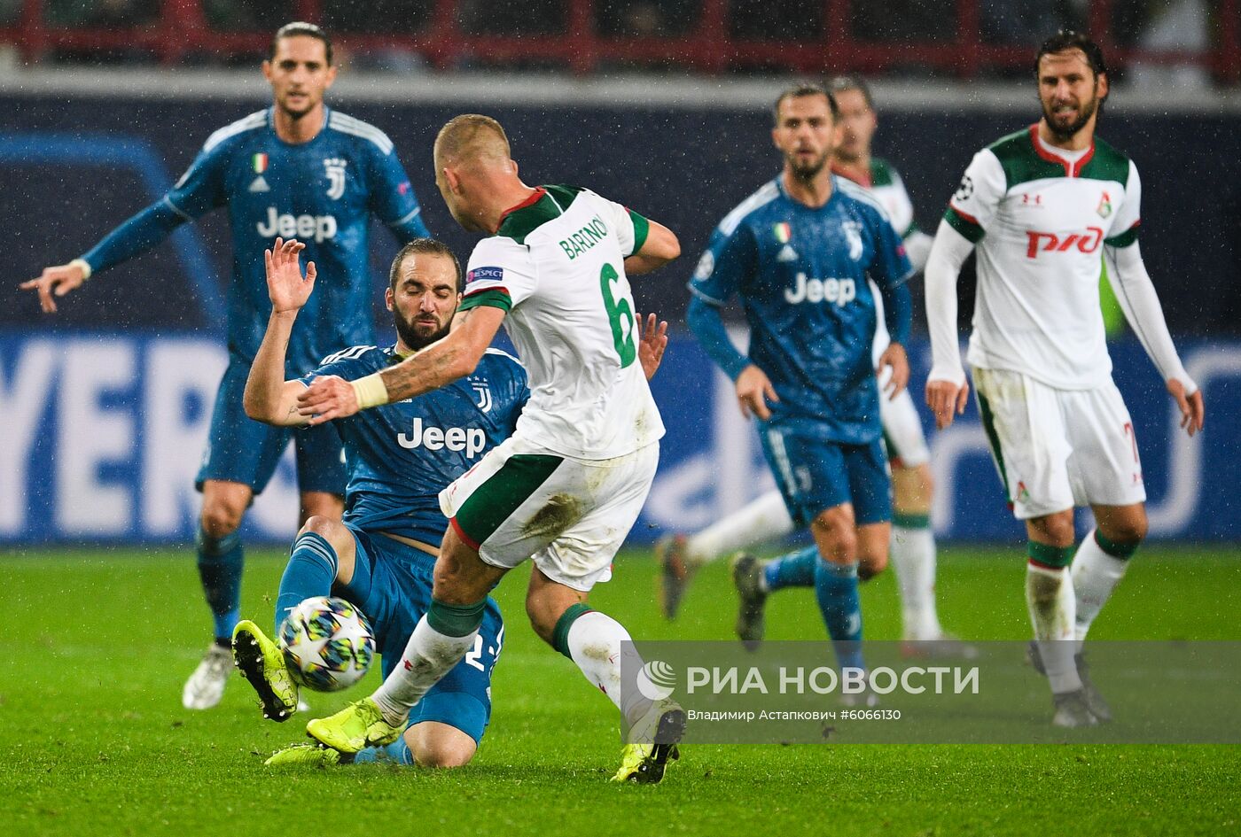 Футбол. Лига чемпионов. Матч "Локомотив" – "Ювентус"