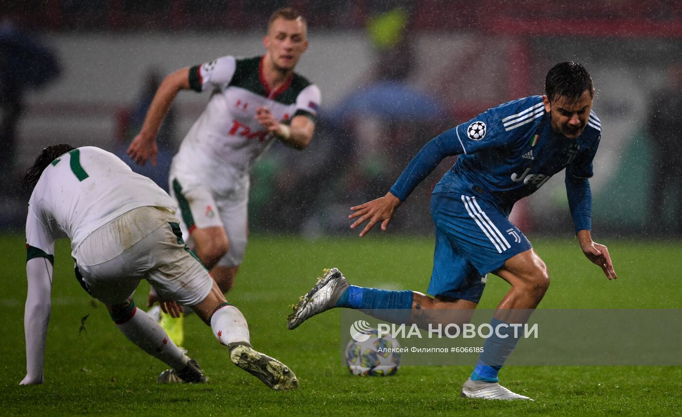 Футбол. Лига чемпионов. Матч "Локомотив" - "Ювентус"