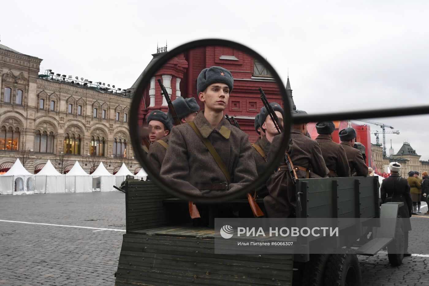 Марш, приуроченный к 78-й годовщине парада 1941 года