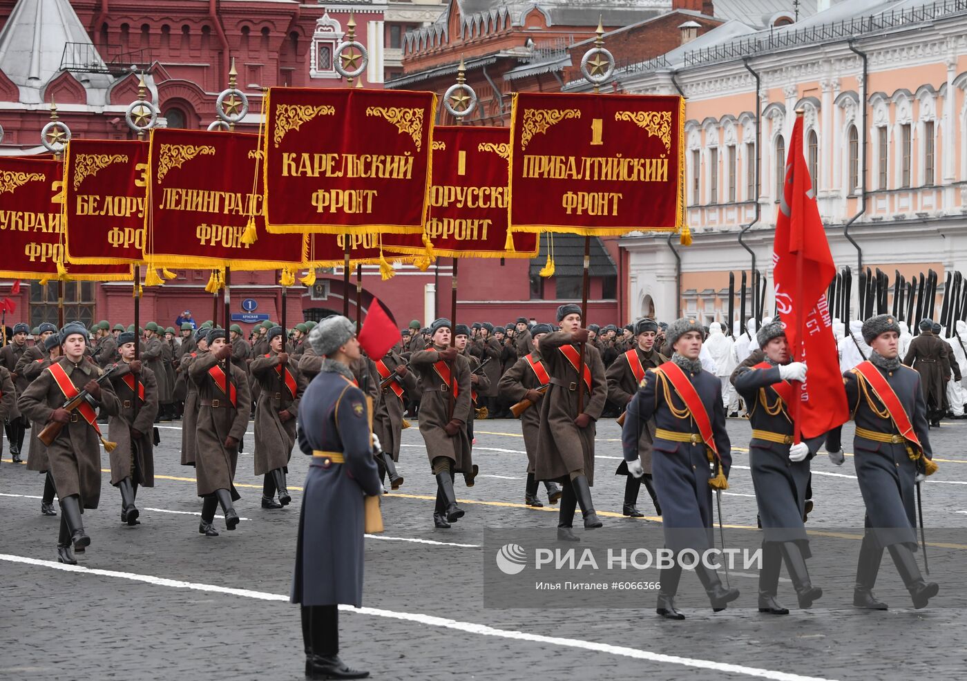 Марш, приуроченный к 78-й годовщине парада 1941 года