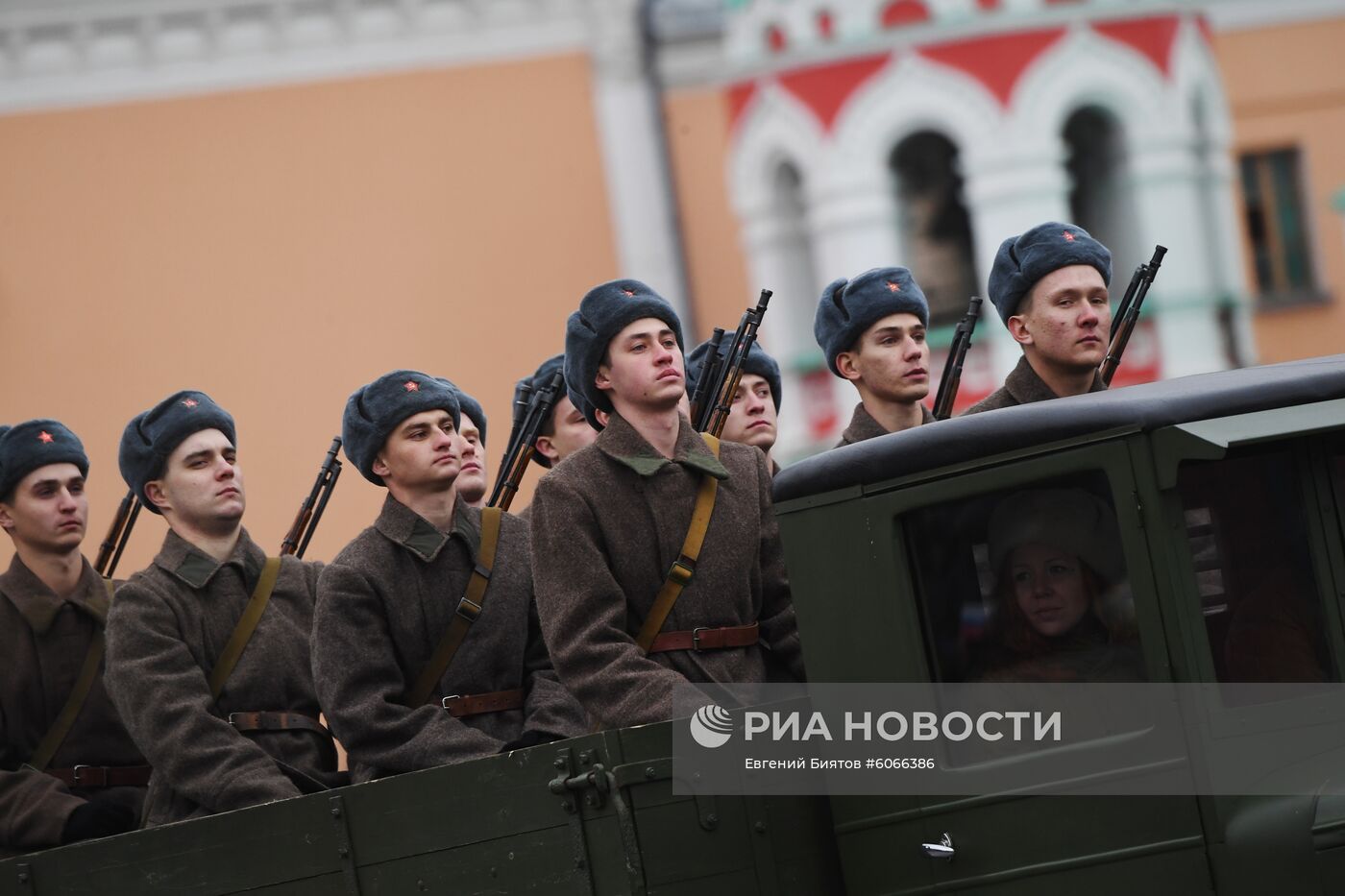 Марш, приуроченный к 78-й годовщине парада 1941 года