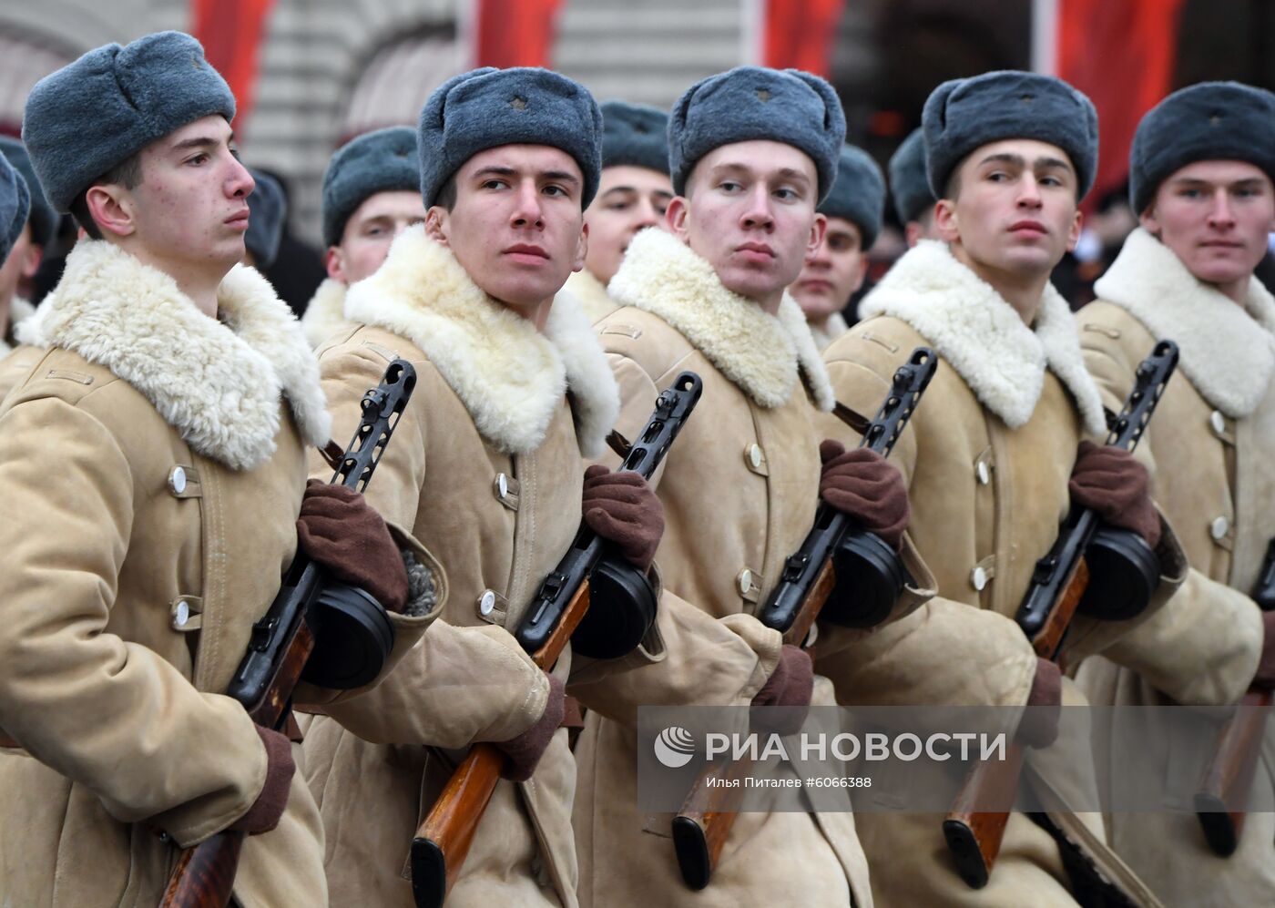 Марш, приуроченный к 78-й годовщине парада 1941 года