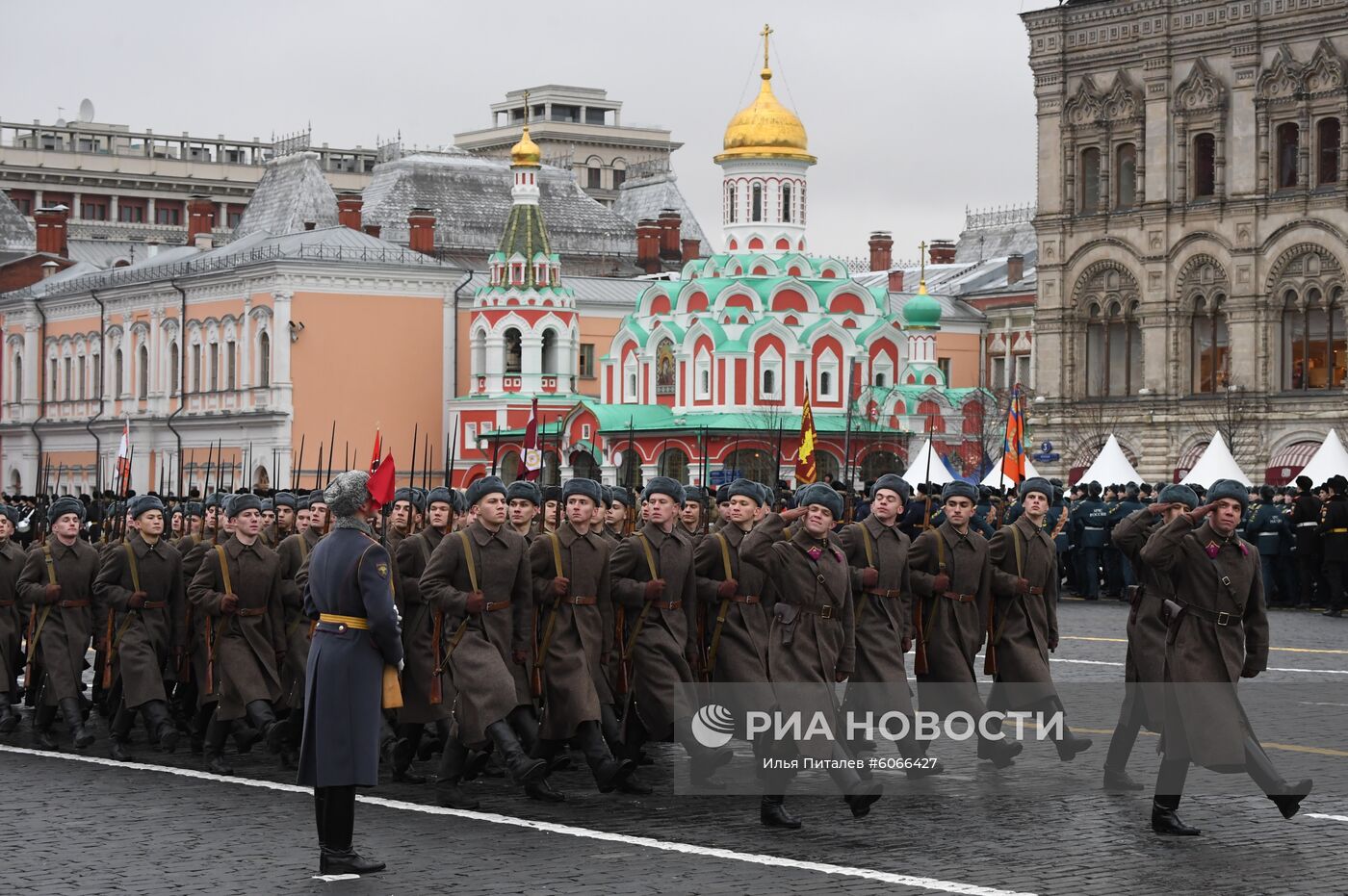 Марш, приуроченный к 78-й годовщине парада 1941 года