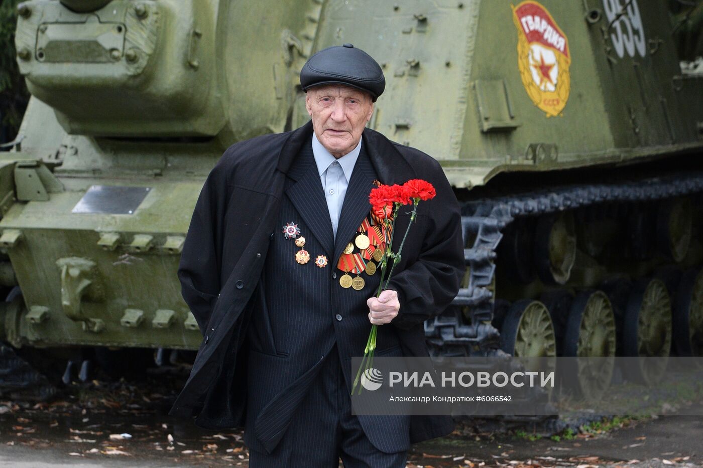 Ветеран Великой Отечественной войны В. А. Плетнев