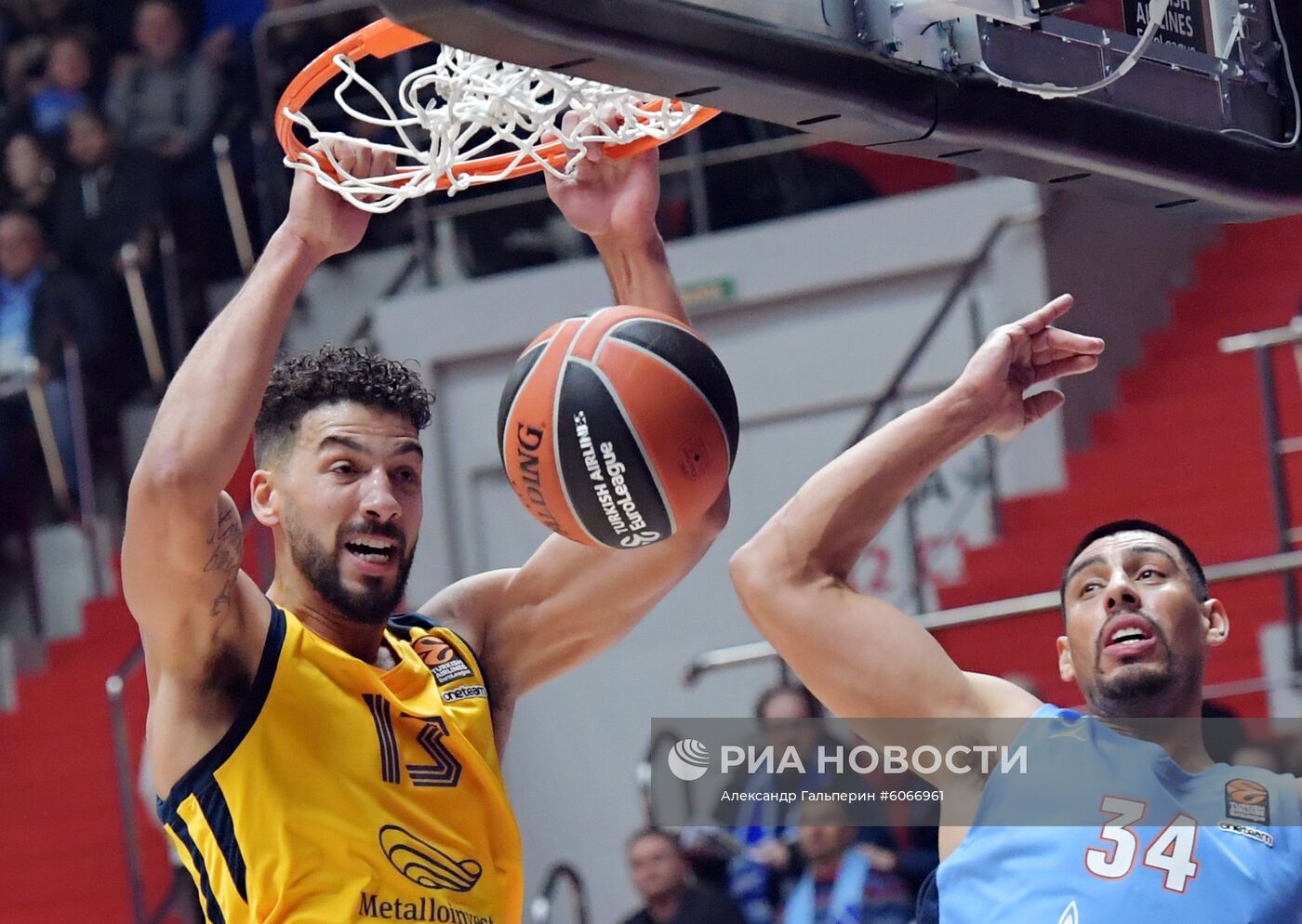 Баскетбол. Евролига. Матч "Зенит" -" Химки"