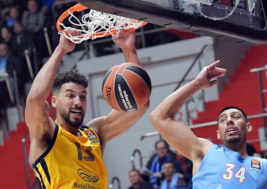 Баскетбол. Евролига. Матч "Зенит" -" Химки"