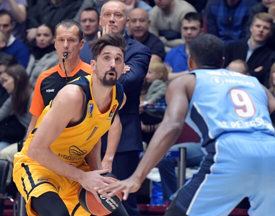 Баскетбол. Евролига. Матч "Зенит" -" Химки"