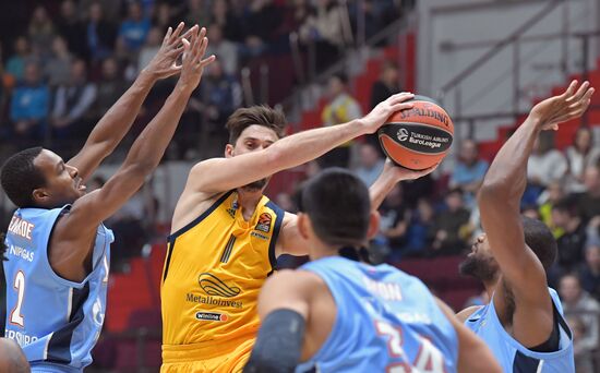 Баскетбол. Евролига. Матч "Зенит" -" Химки"