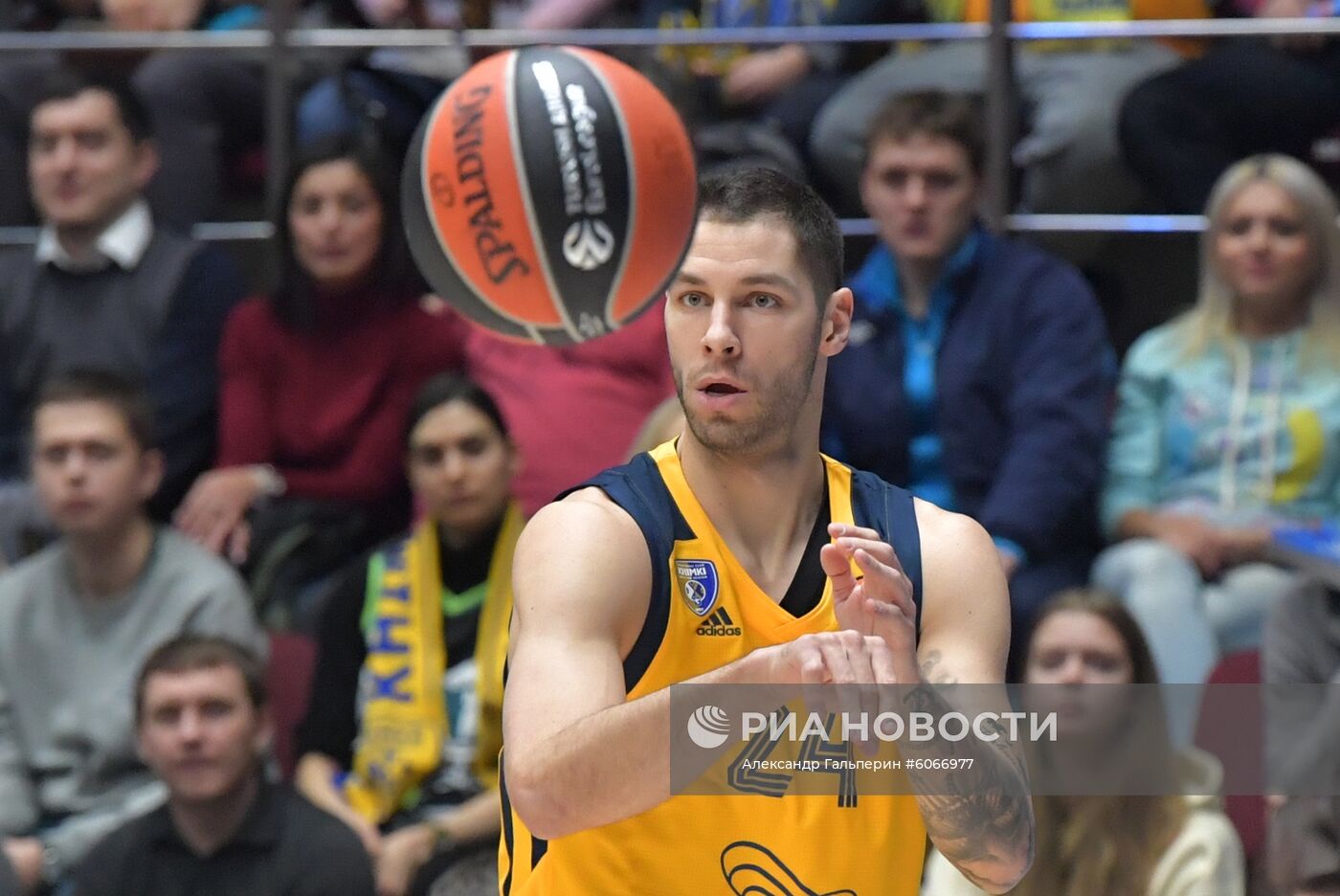 Баскетбол. Евролига. Матч "Зенит" -" Химки"