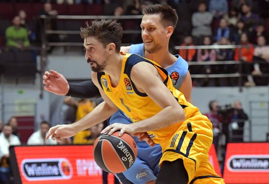 Баскетбол. Евролига. Матч "Зенит" -" Химки"