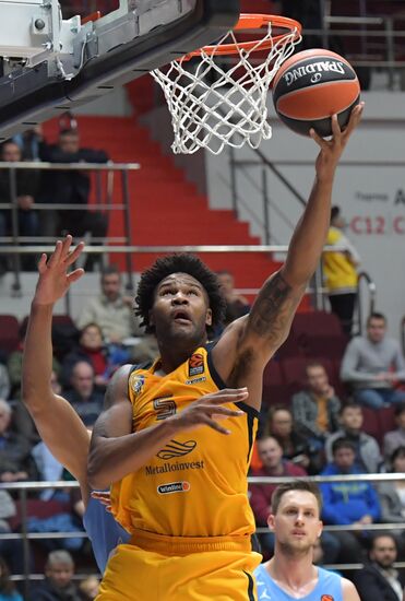 Баскетбол. Евролига. Матч "Зенит" -" Химки"