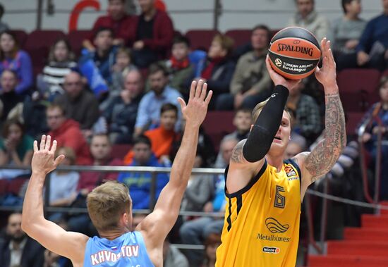 Баскетбол. Евролига. Матч "Зенит" -" Химки"