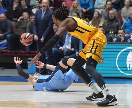 Баскетбол. Евролига. Матч "Зенит" -" Химки"