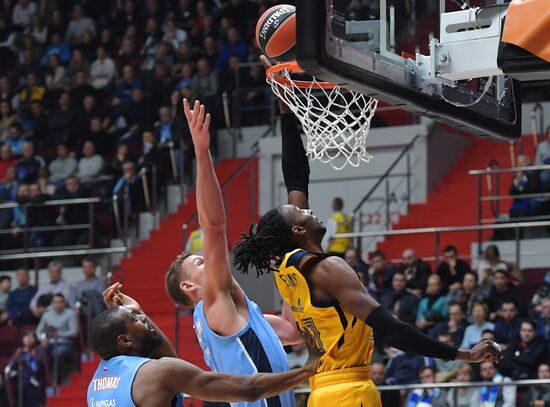 Баскетбол. Евролига. Матч "Зенит" -" Химки"