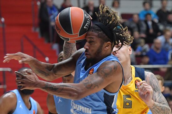 Баскетбол. Евролига. Матч "Зенит" -" Химки"