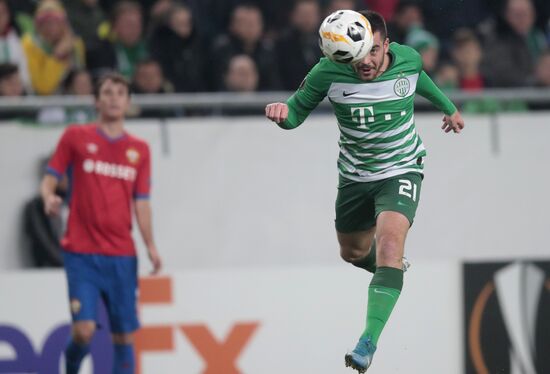 Футбол. Лига Европы. Матч "Ференцварош" - ЦСКА