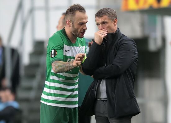 Футбол. Лига Европы. Матч "Ференцварош" - ЦСКА