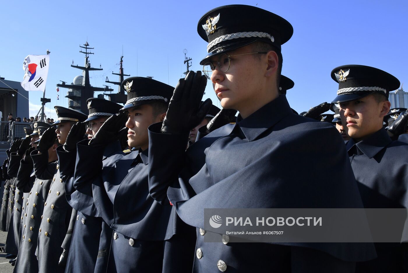 Боевые корабли Республики Корея прибыли во Владивосток с деловым визитом