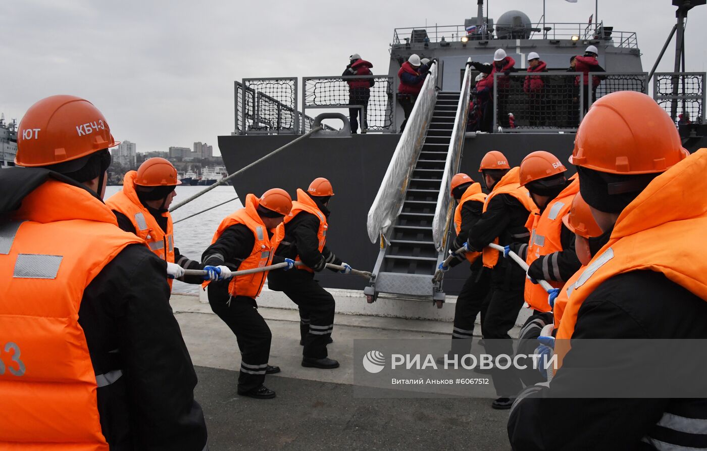 Боевые корабли Республики Корея прибыли во Владивосток с деловым визитом