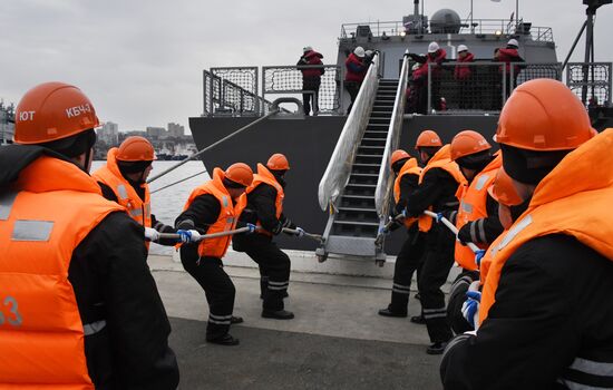 Боевые корабли Республики Корея прибыли во Владивосток с деловым визитом