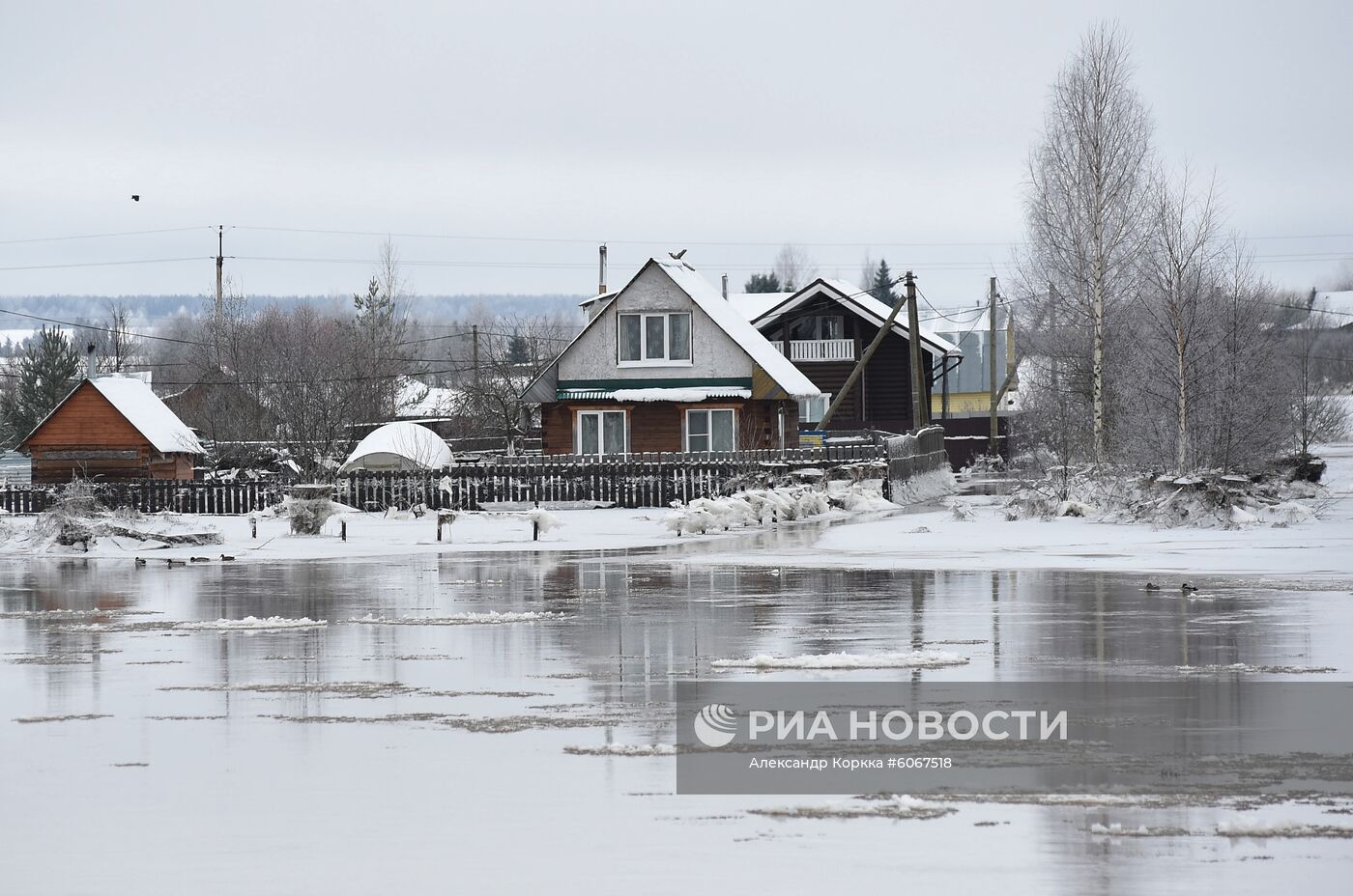 Паводок в Вологодской области