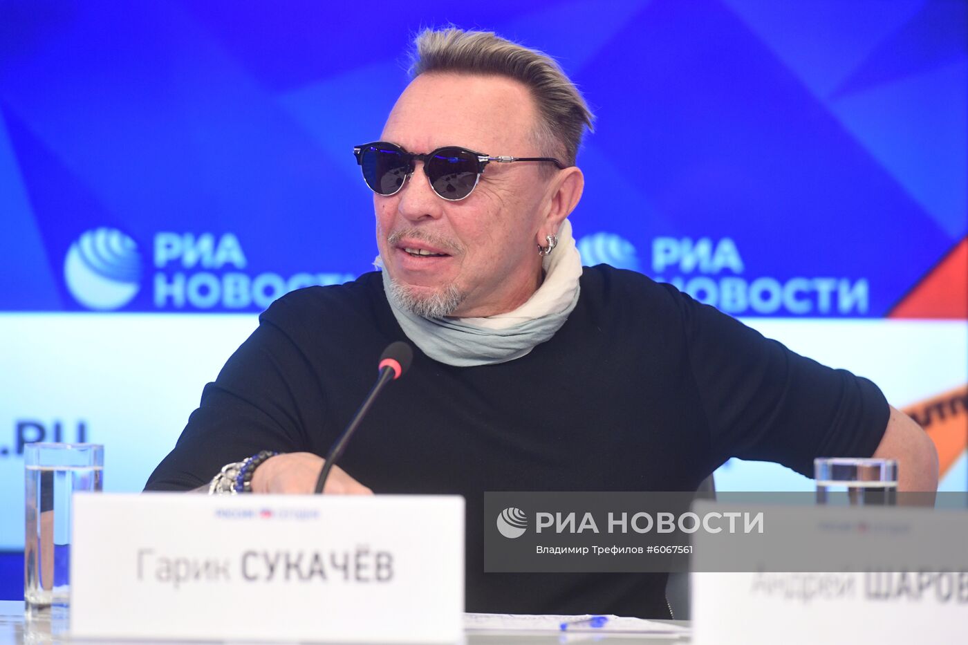 Творческая встреча с рок-музыкантом Г. Сукачевым