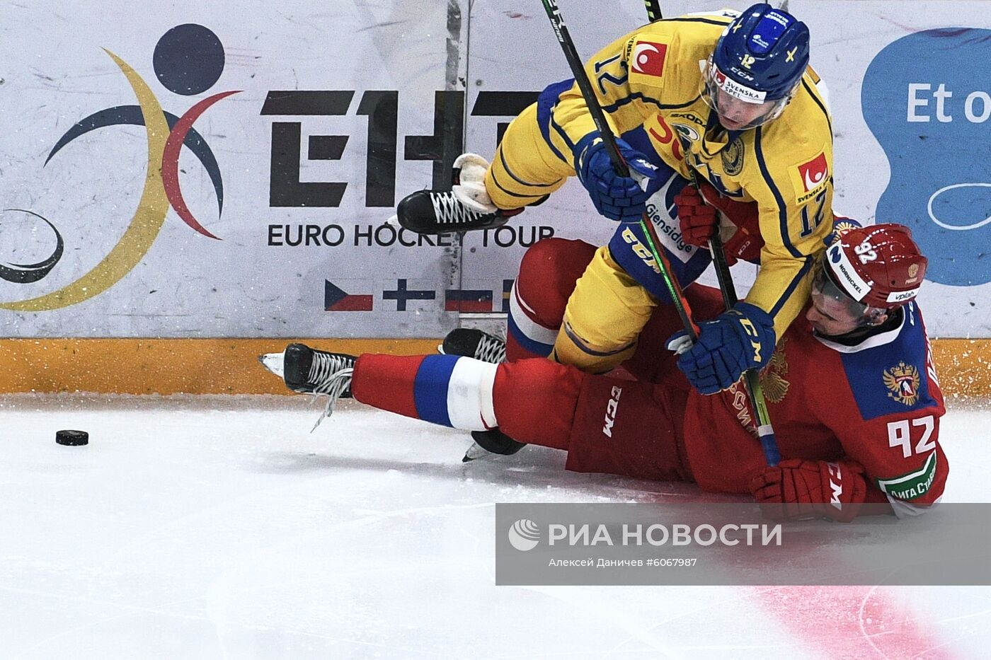 Хоккей. Кубок Карьяла. Матч Швеция – Россия