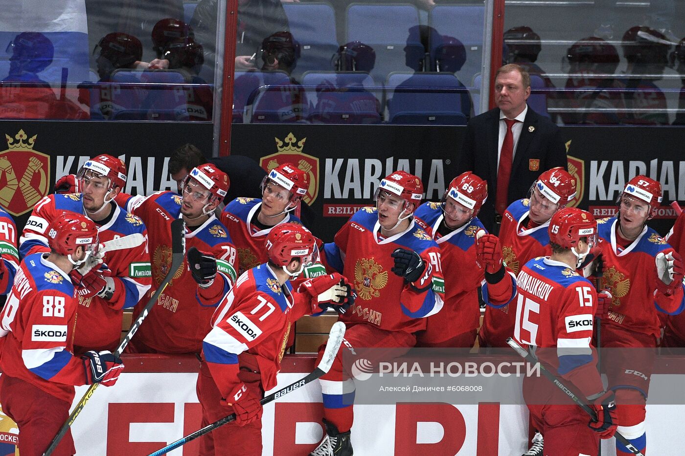 Хоккей. Кубок Карьяла. Матч Швеция – Россия