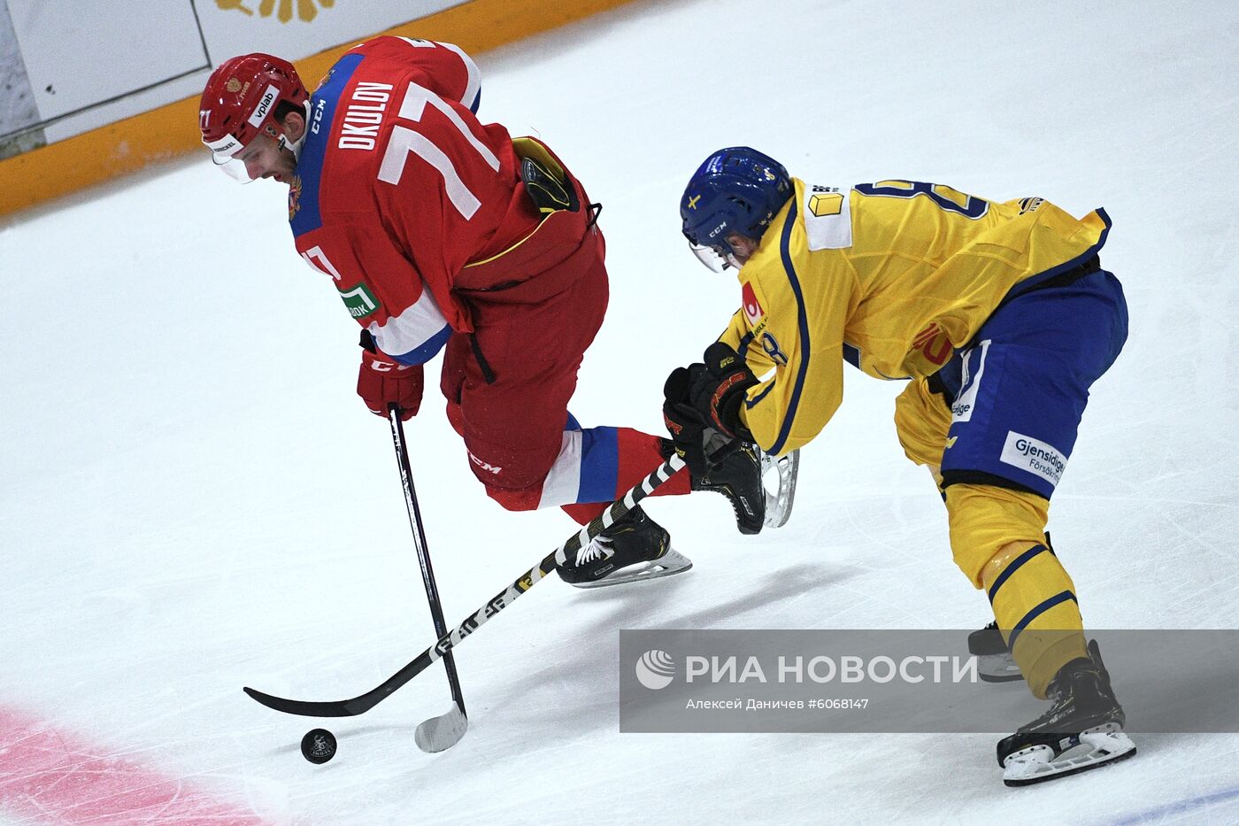 Хоккей. Кубок Карьяла. Матч Швеция – Россия