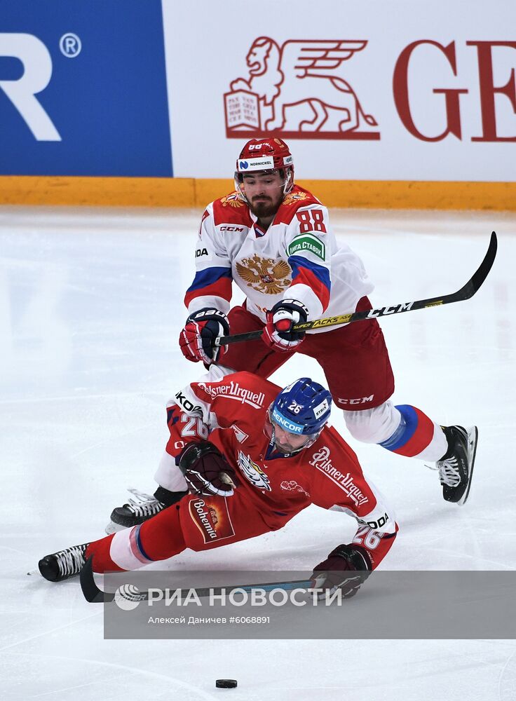 Хоккей. Кубок Карьяла. Матч Чехия – Россия