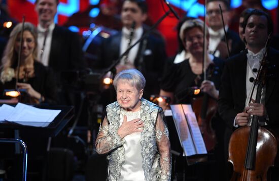 Юбилейный вечер А. Пахмутовой