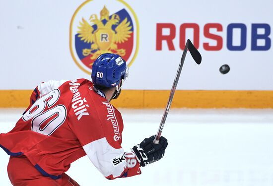 Хоккей. Кубок Карьяла. Матч Чехия – Россия
