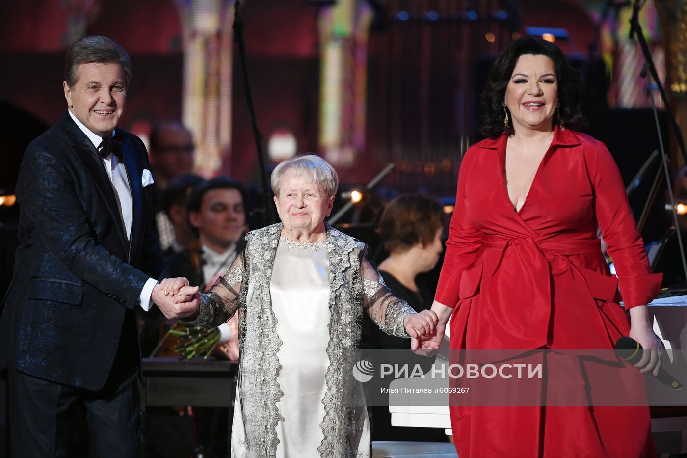 Юбилейный вечер А. Пахмутовой