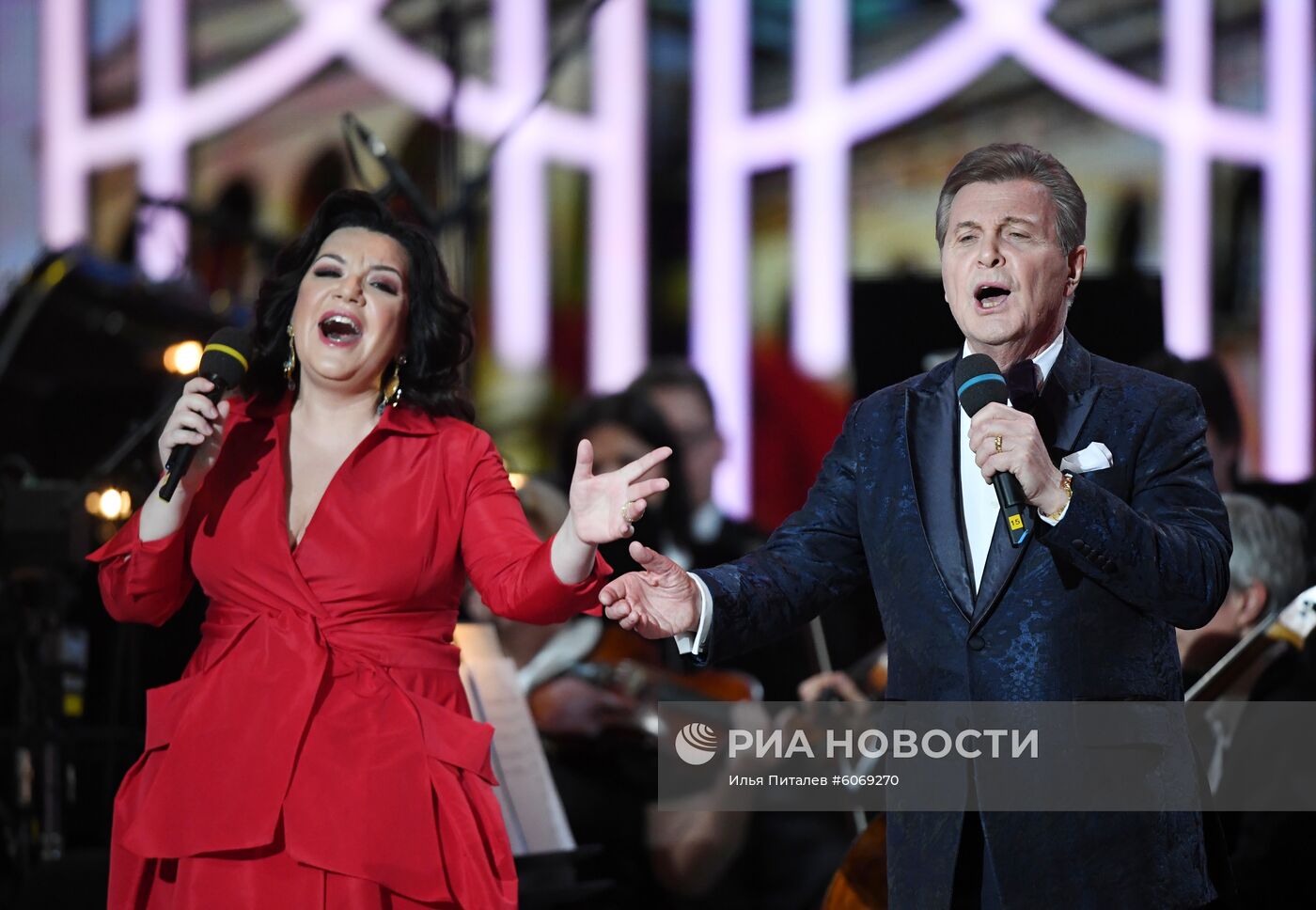 Юбилейный вечер А. Пахмутовой