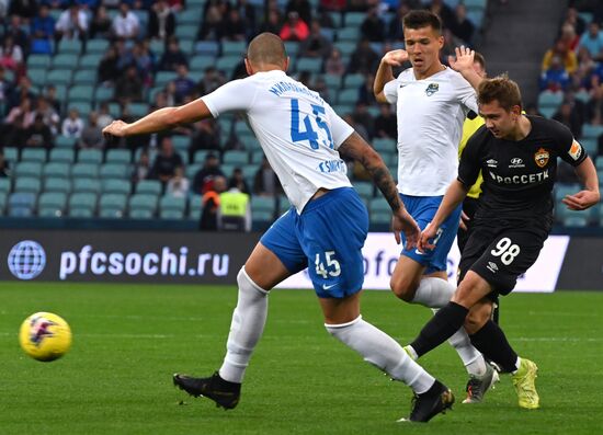 Футбол. РПЛ. Матч "Сочи" - ЦСКА
