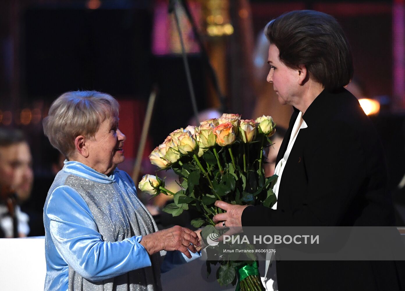 Юбилейный вечер А. Пахмутовой