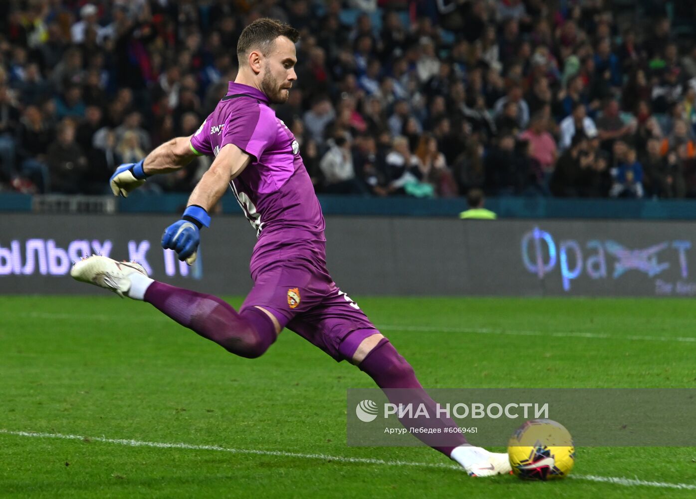 Футбол. РПЛ. Матч "Сочи" - ЦСКА