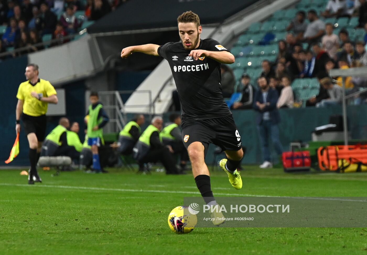 Футбол. РПЛ. Матч "Сочи" - ЦСКА